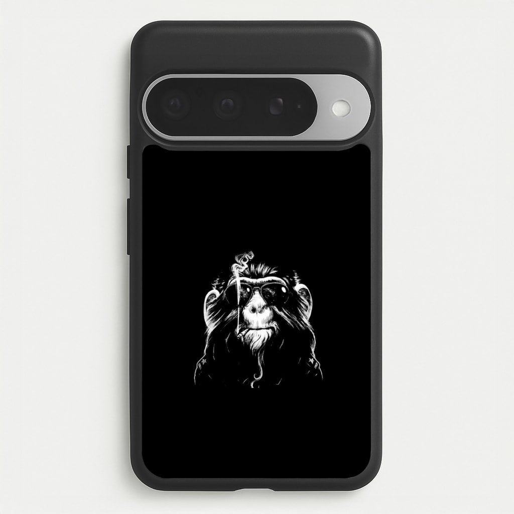 Smoking Monkey Phone Case for Google Pixel 10 Pro XL