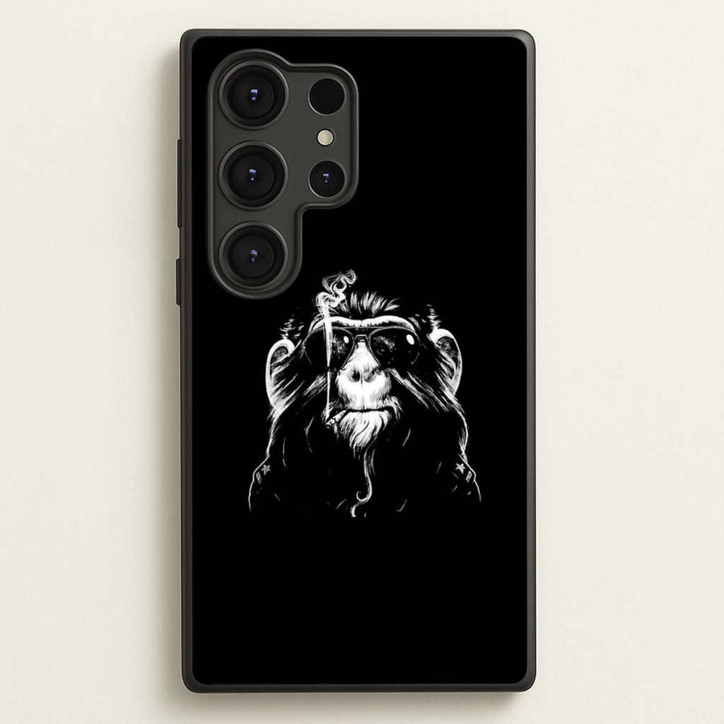 Smoking Monkey - Arctic Monkeys Phone Case for Galaxy S25 Ultra