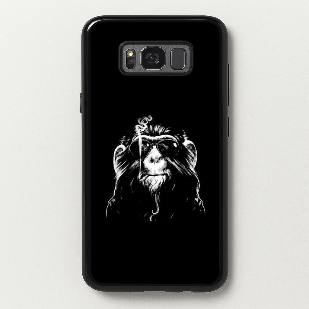 Smoking Monkey - Arctic Monkeys Phone Case for Galaxy S8 Plus