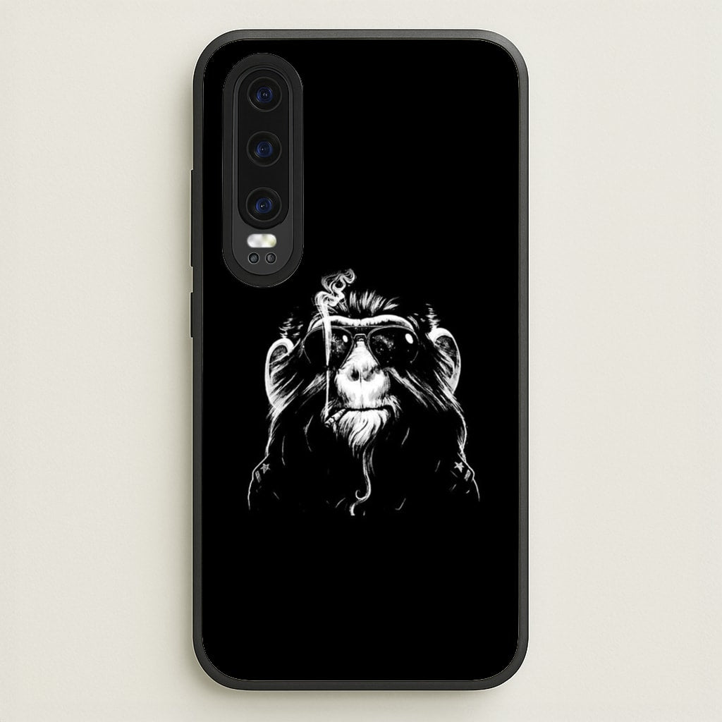 Smoking Monkey - Arctic Monkeys Phone Case for Huawei P30