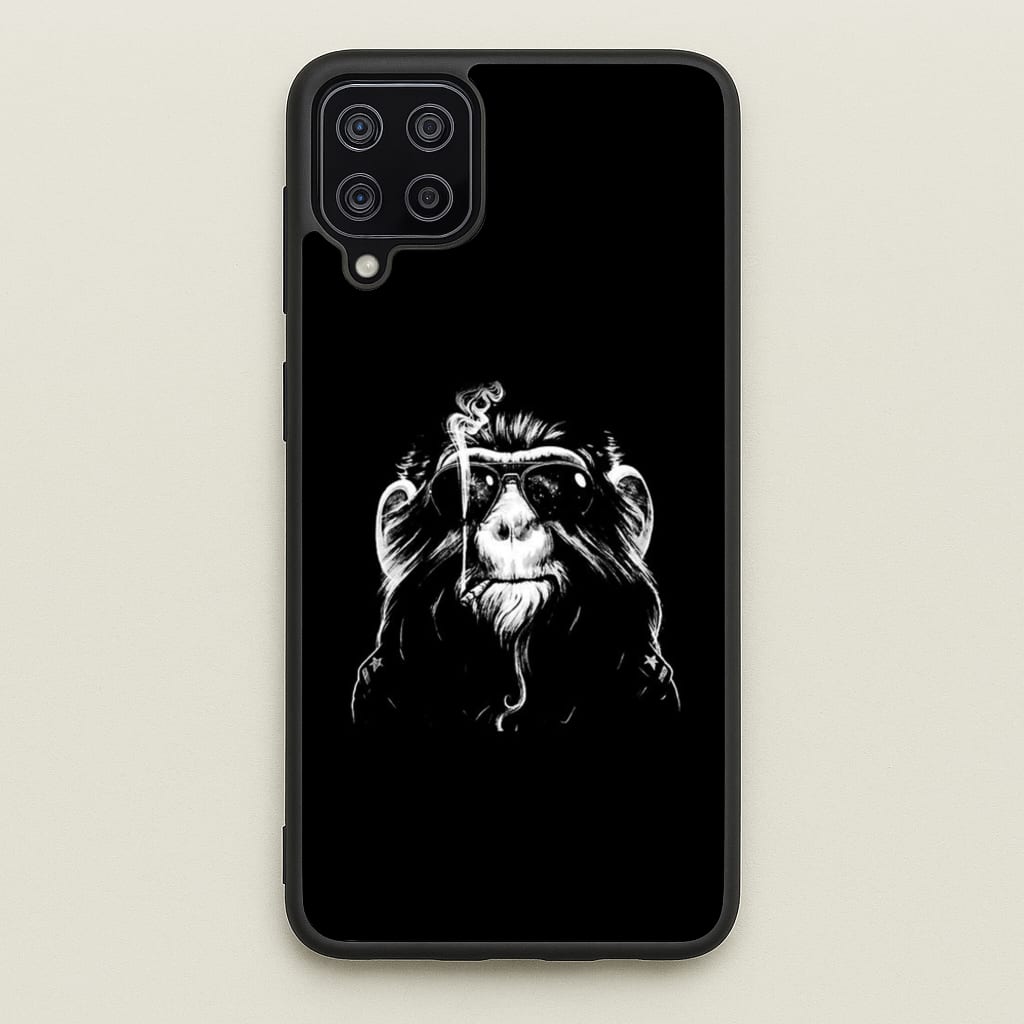 Smoking Monkey - Arctic Monkeys Phone Case for Galaxy A12