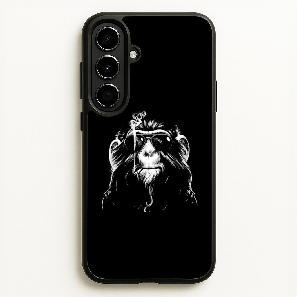 Smoking Monkey - Arctic Monkeys Phone Case for Galaxy A56