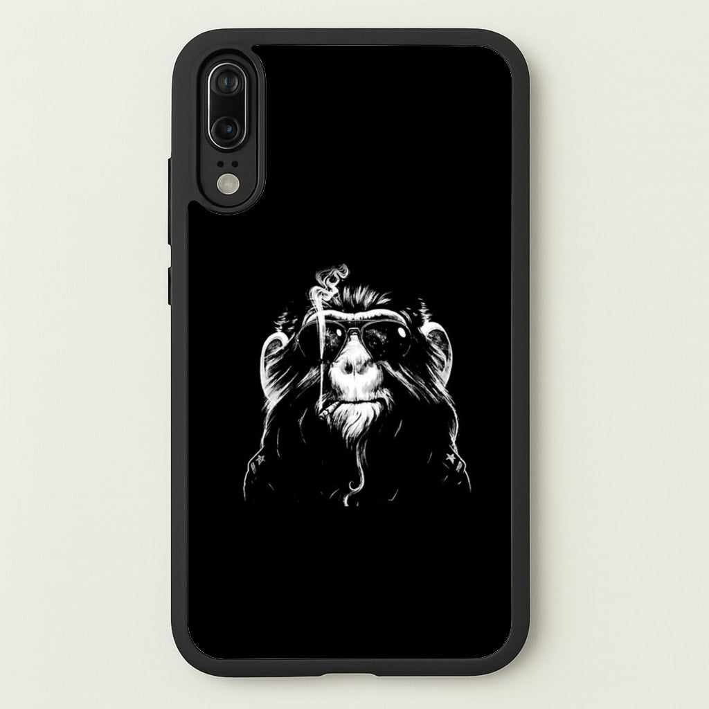 Smoking Monkey - Arctic Monkeys Phone Case for Huawei P20