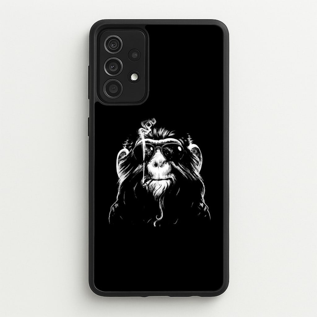 Smoking Monkey - Arctic Monkeys Phone Case for Galaxy A52 / A52s