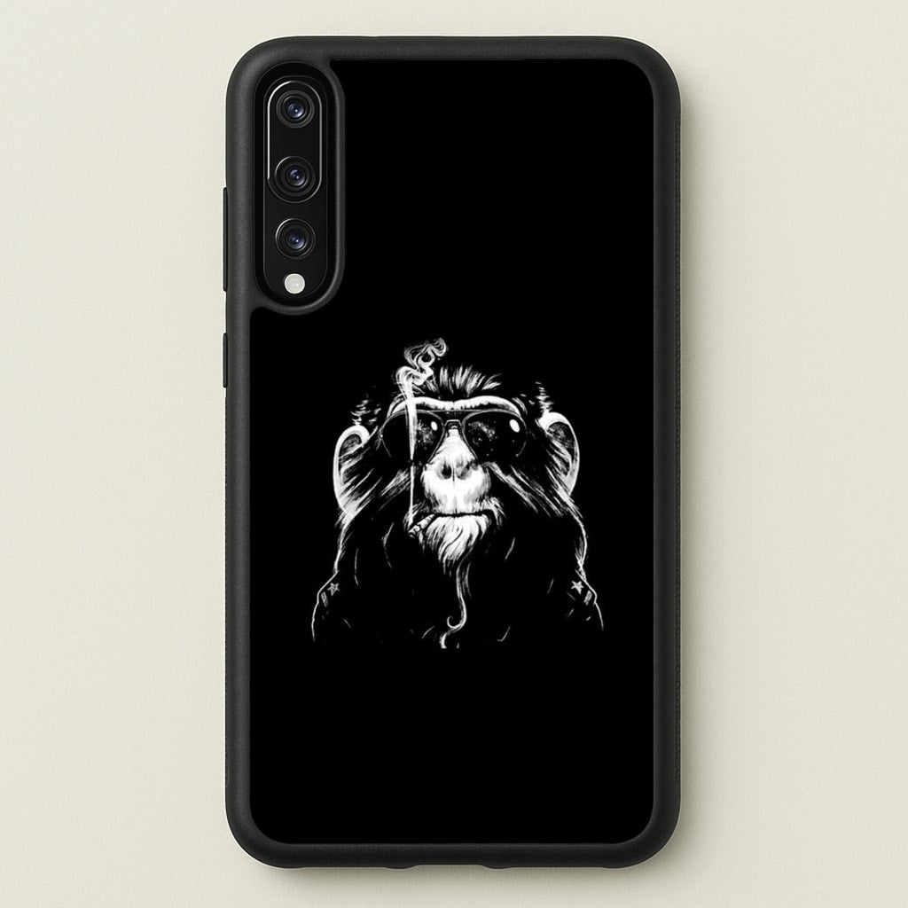 Smoking Monkey - Arctic Monkeys Phone Case for Huawei P20 Pro