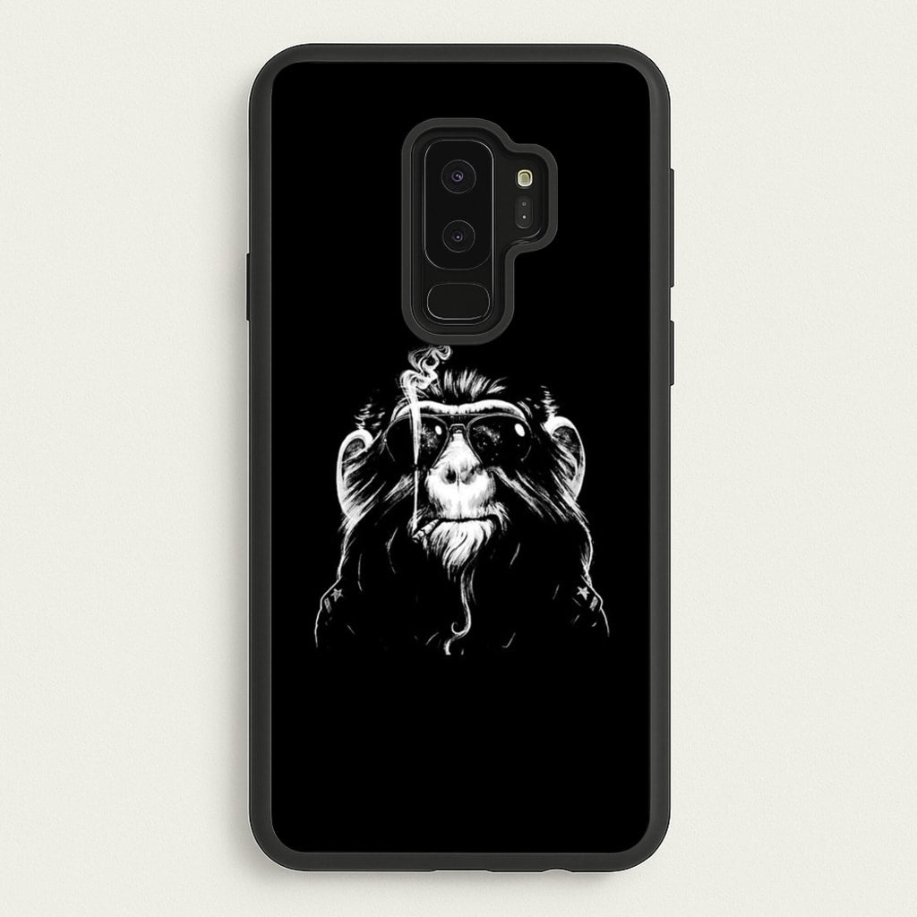 Smoking Monkey - Arctic Monkeys Phone Case for Galaxy S9 Plus