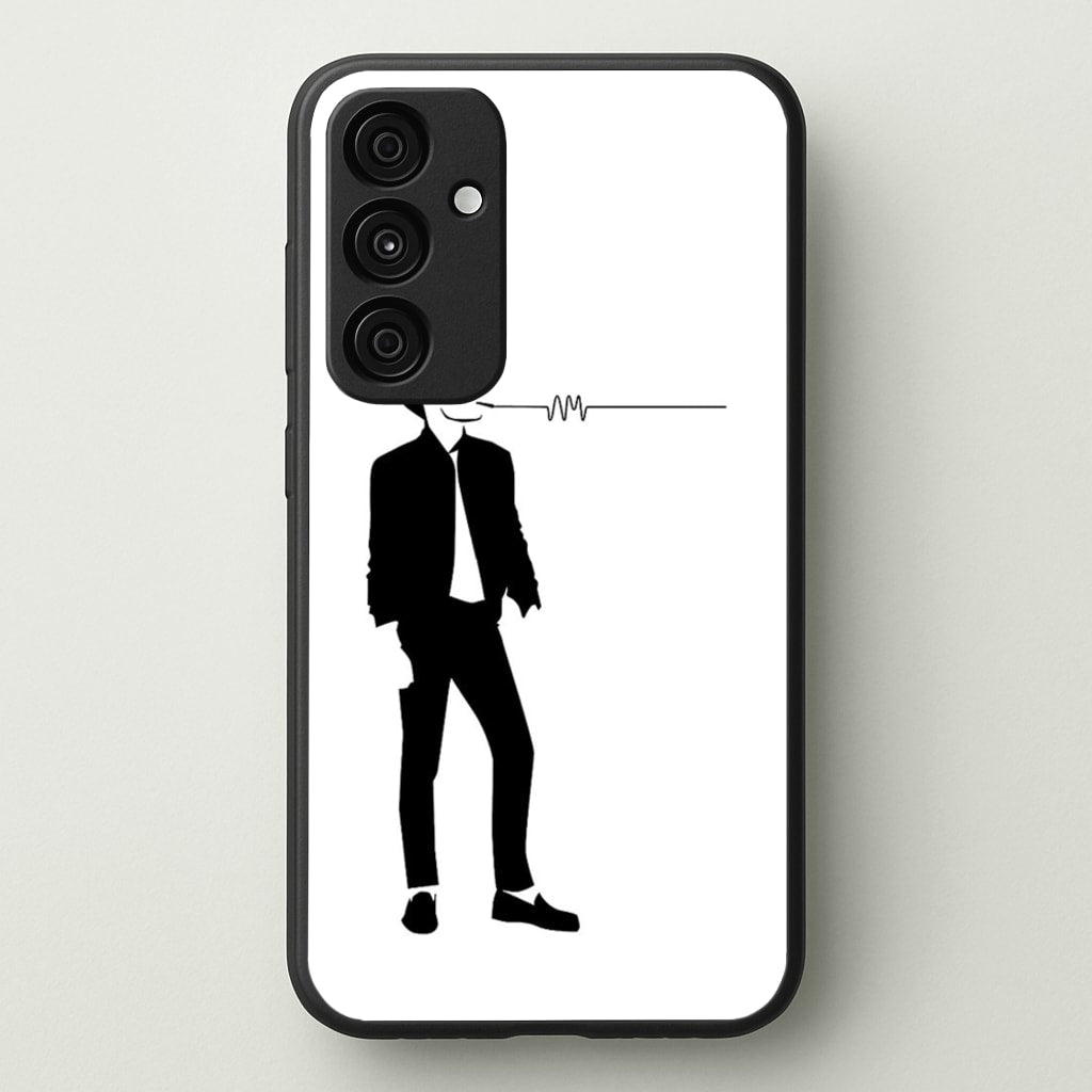 A Monkeys Silhouette - Arctic Monkeys Phone Case for Galaxy A35