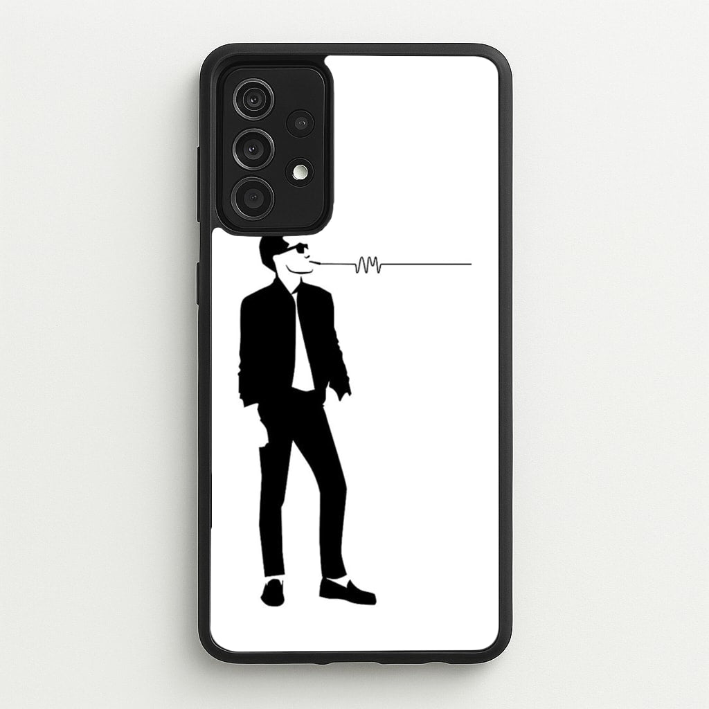 A Monkeys Silhouette - Arctic Monkeys Phone Case for Galaxy A52 / A52s