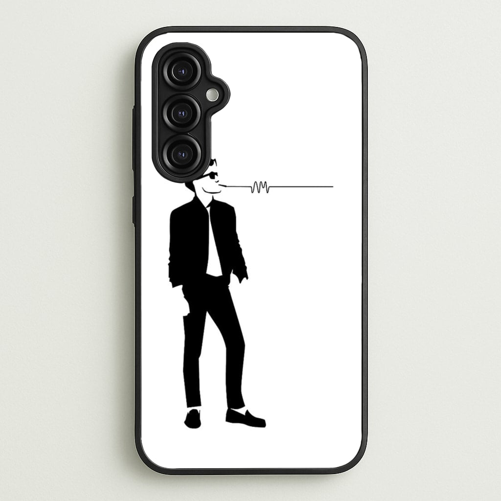 A Monkeys Silhouette - Arctic Monkeys Phone Case for Galaxy A14
