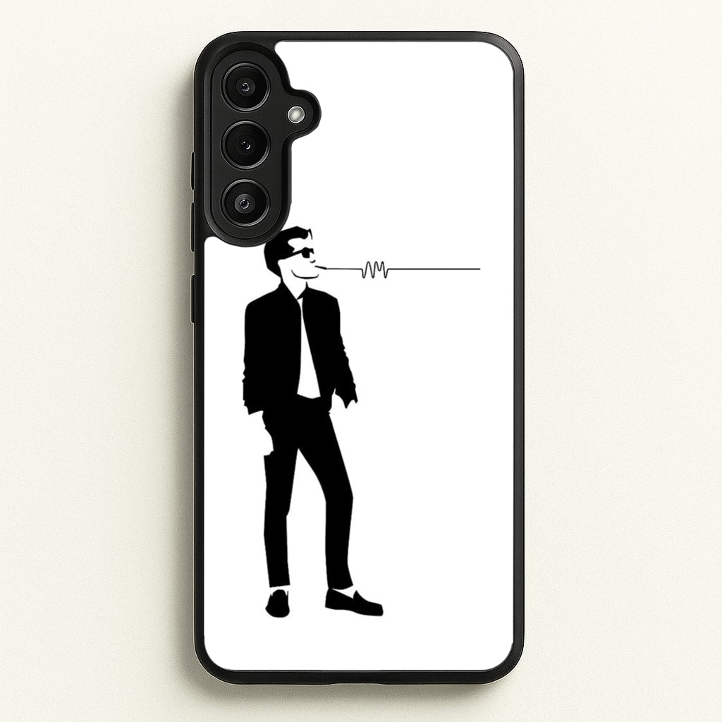 A Monkeys Silhouette - Arctic Monkeys Phone Case for Galaxy A34