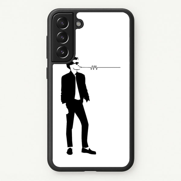 A Monkeys Silhouette - Arctic Monkeys Phone Case for Galaxy S21 Plus