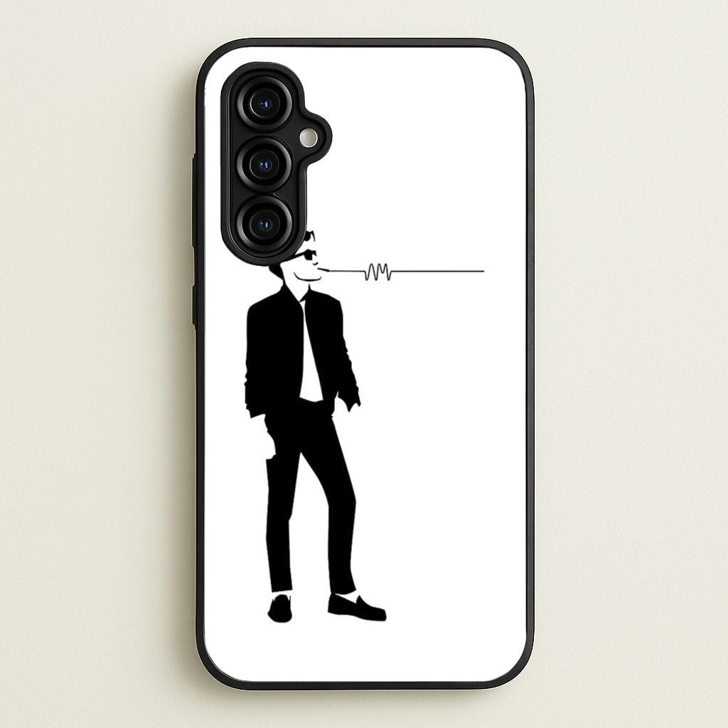 A Monkeys Silhouette - Arctic Monkeys Phone Case for Galaxy A54