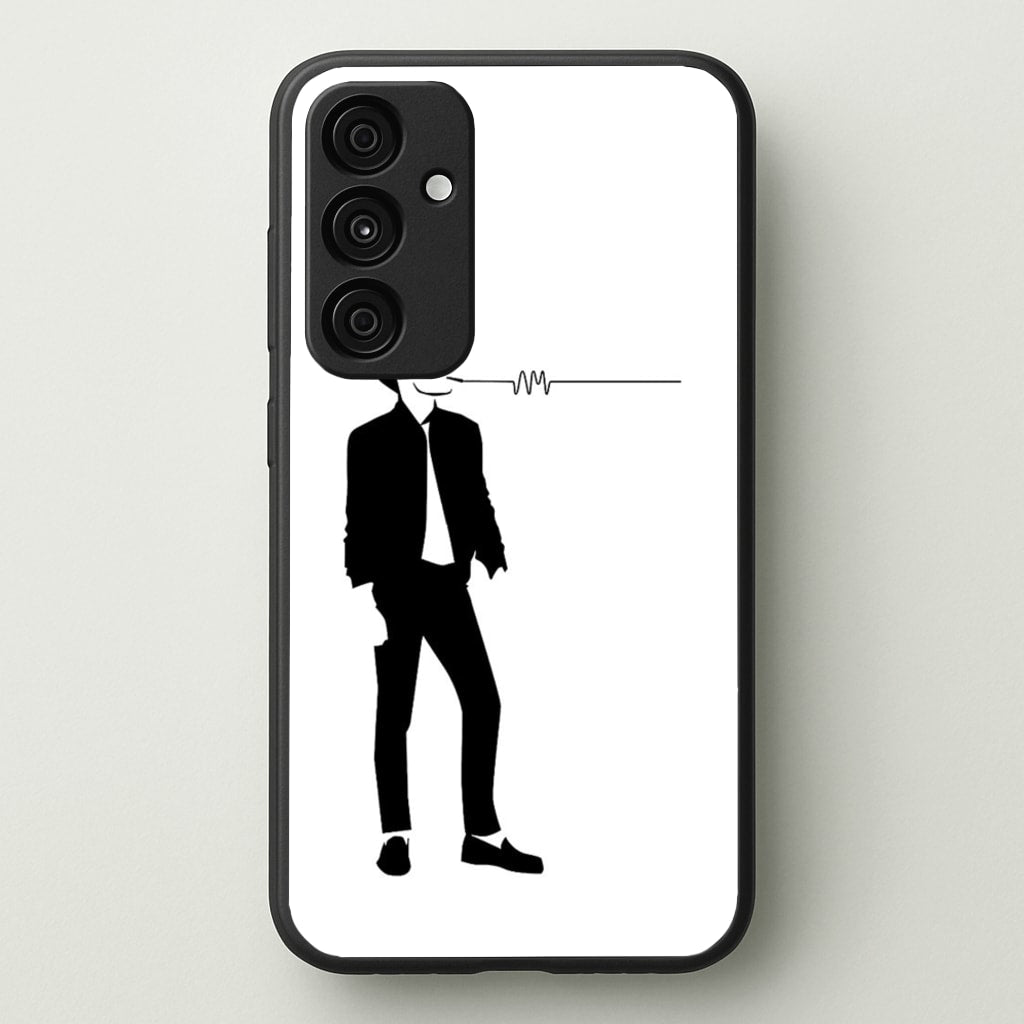 A Monkeys Silhouette - Arctic Monkeys Phone Case for Galaxy A55
