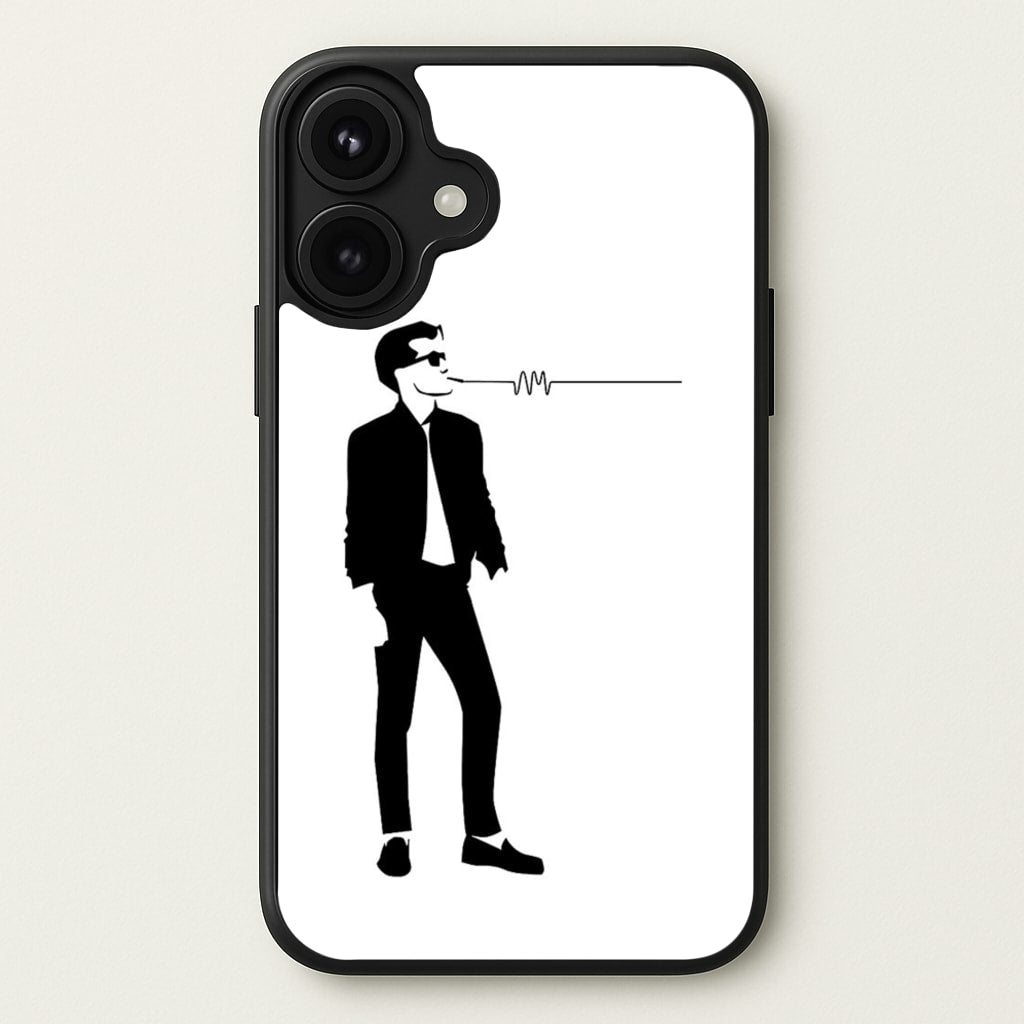 A Monkeys Silhouette Phone Case for iPhone 17