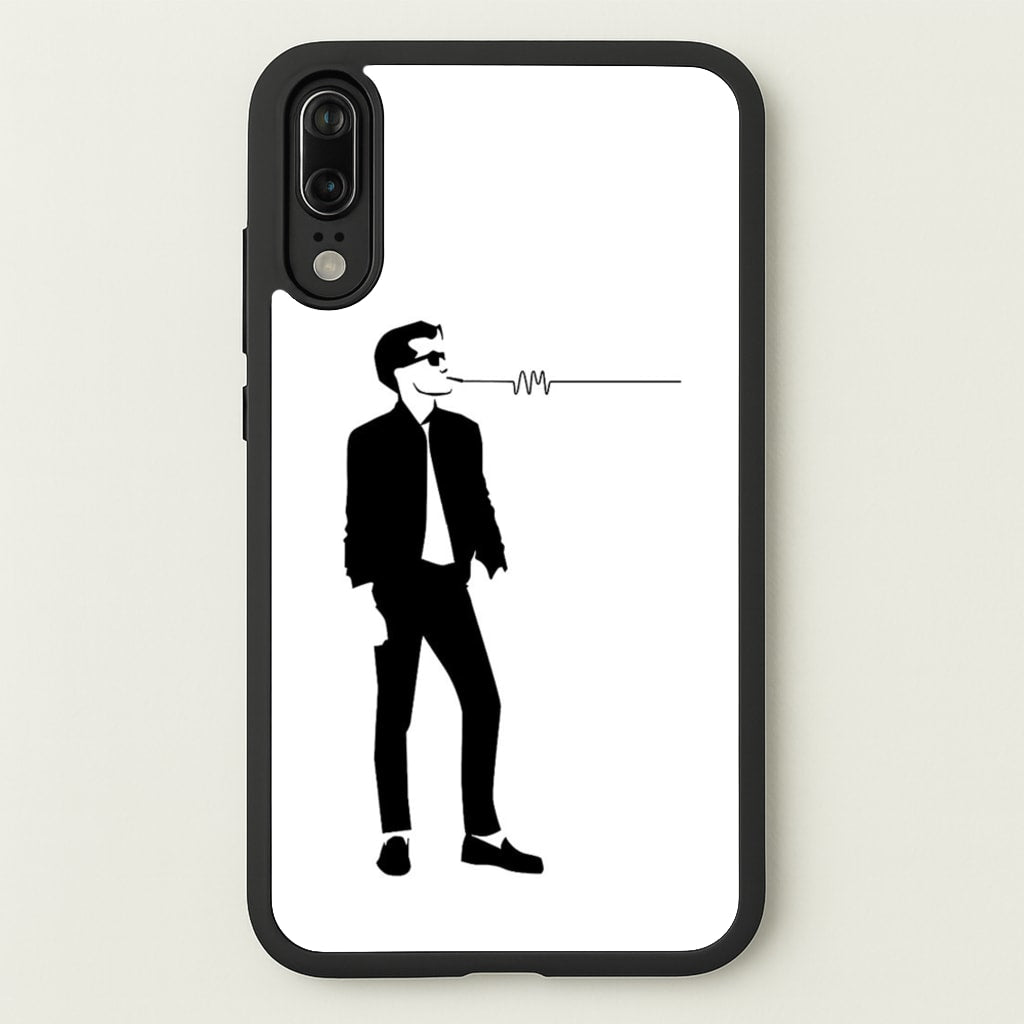 A Monkeys Silhouette - Arctic Monkeys Phone Case for Huawei P20
