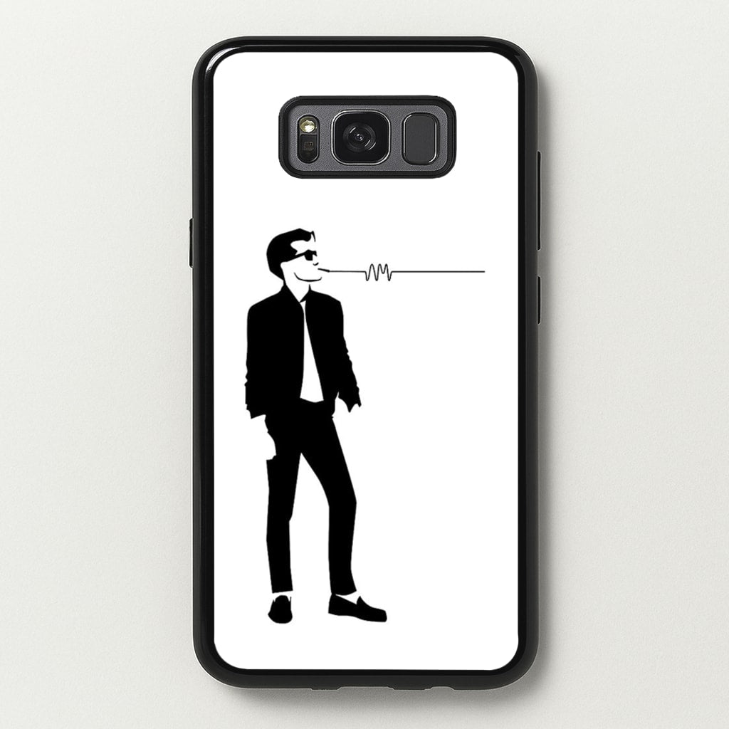 A Monkeys Silhouette - Arctic Monkeys Phone Case for Galaxy S8