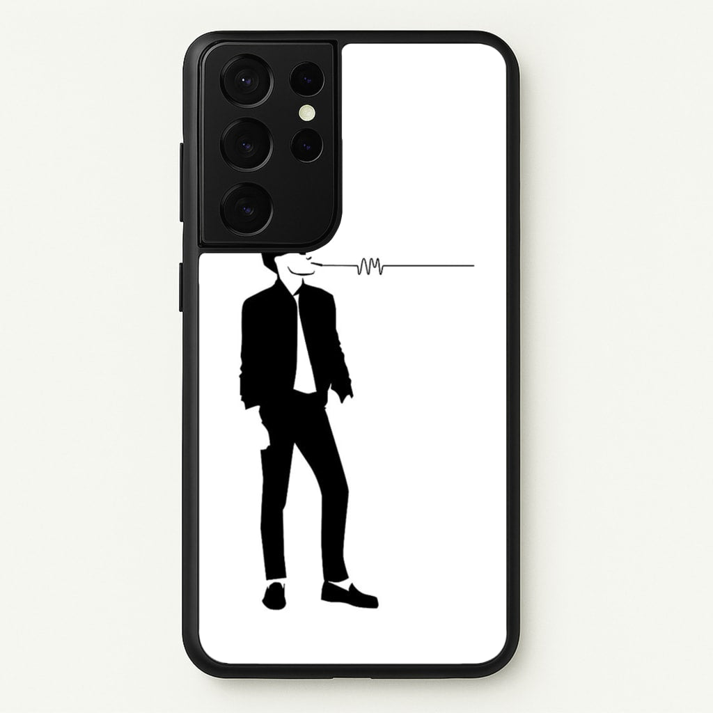A Monkeys Silhouette - Arctic Monkeys Phone Case for Galaxy S21 Ultra