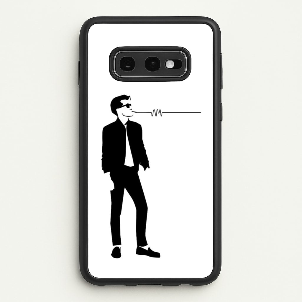 A Monkeys Silhouette - Arctic Monkeys Phone Case for Galaxy S10e