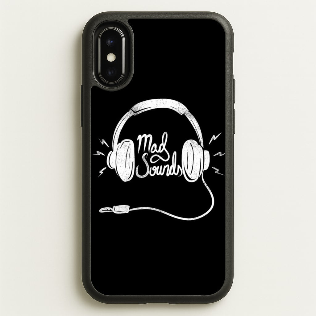 Mad Sounds - Arctic Monkeys Phone Case for iPhone X / XS