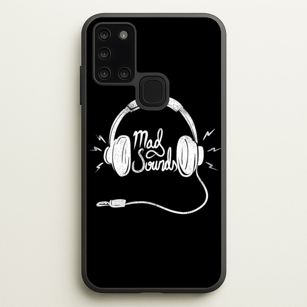 Mad Sounds - Arctic Monkeys Phone Case for Galaxy A21s
