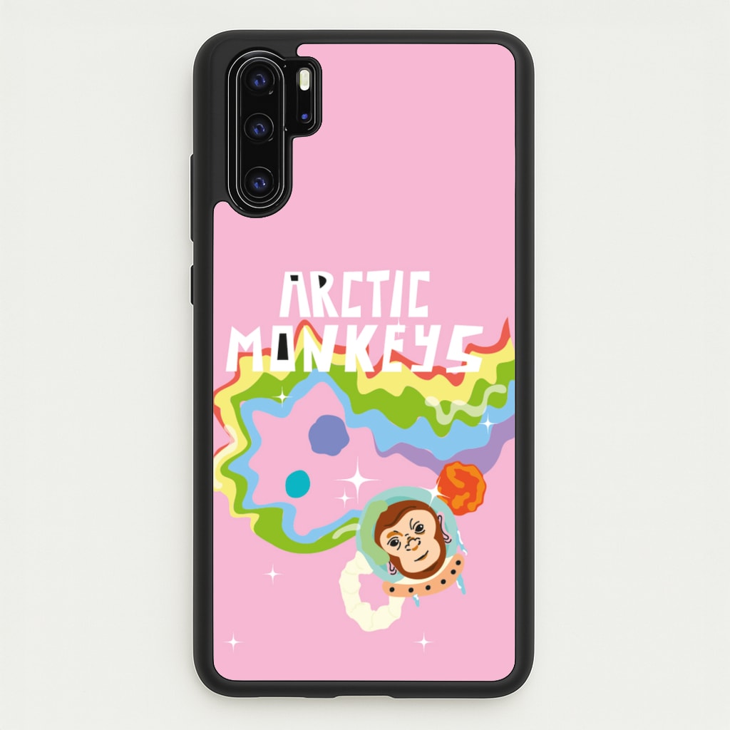 A Monkeys - Pink - Arctic Monkeys Phone Case for Huawei P30 Pro