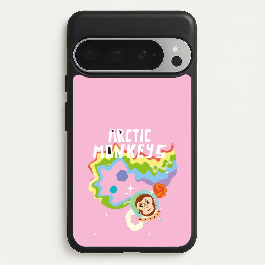 A Monkeys - Pink - Arctic Monkeys Phone Case for Google Pixel 9 Pro XL