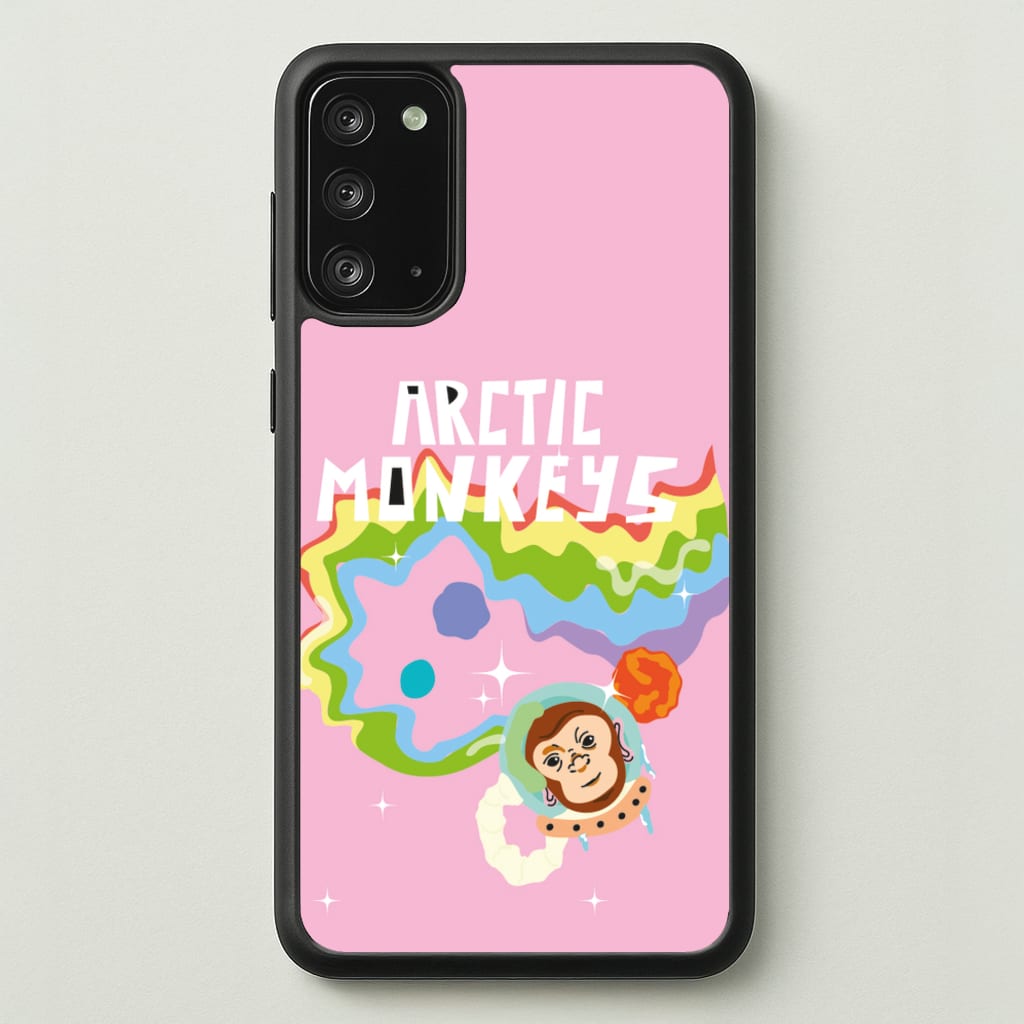 A Monkeys - Pink - Arctic Monkeys Phone Case for Galaxy Note 20