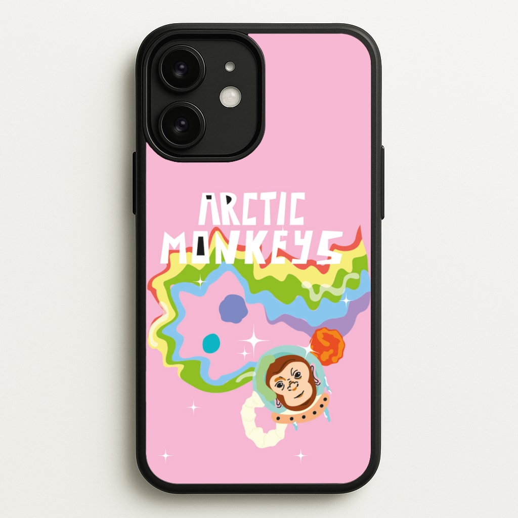 A Monkeys - Pink - Arctic Monkeys Phone Case for iPhone 11