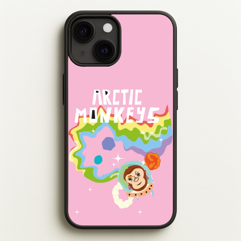 A Monkeys - Pink - Arctic Monkeys Phone Case for iPhone 13