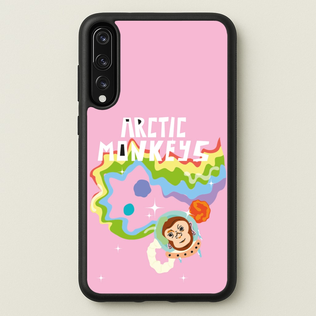 A Monkeys - Pink - Arctic Monkeys Phone Case for Huawei P20 Pro