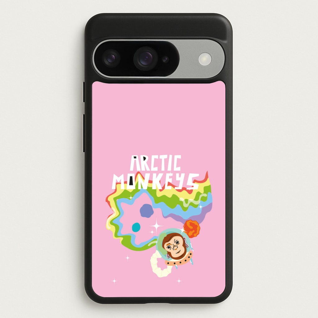 A Monkeys - Pink Phone Case for Google Pixel 10 / 10 Pro