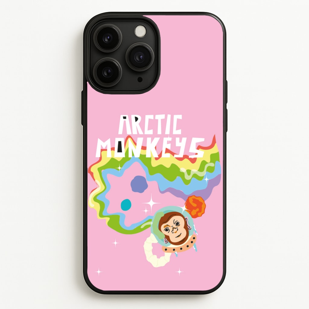 A Monkeys - Pink - Arctic Monkeys Phone Case for iPhone 11 Pro