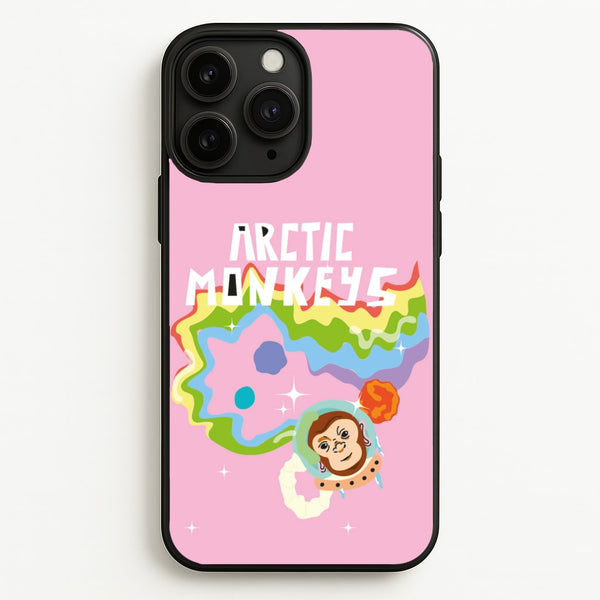 A Monkeys - Pink - Arctic Monkeys Phone Case for iPhone 11 Pro