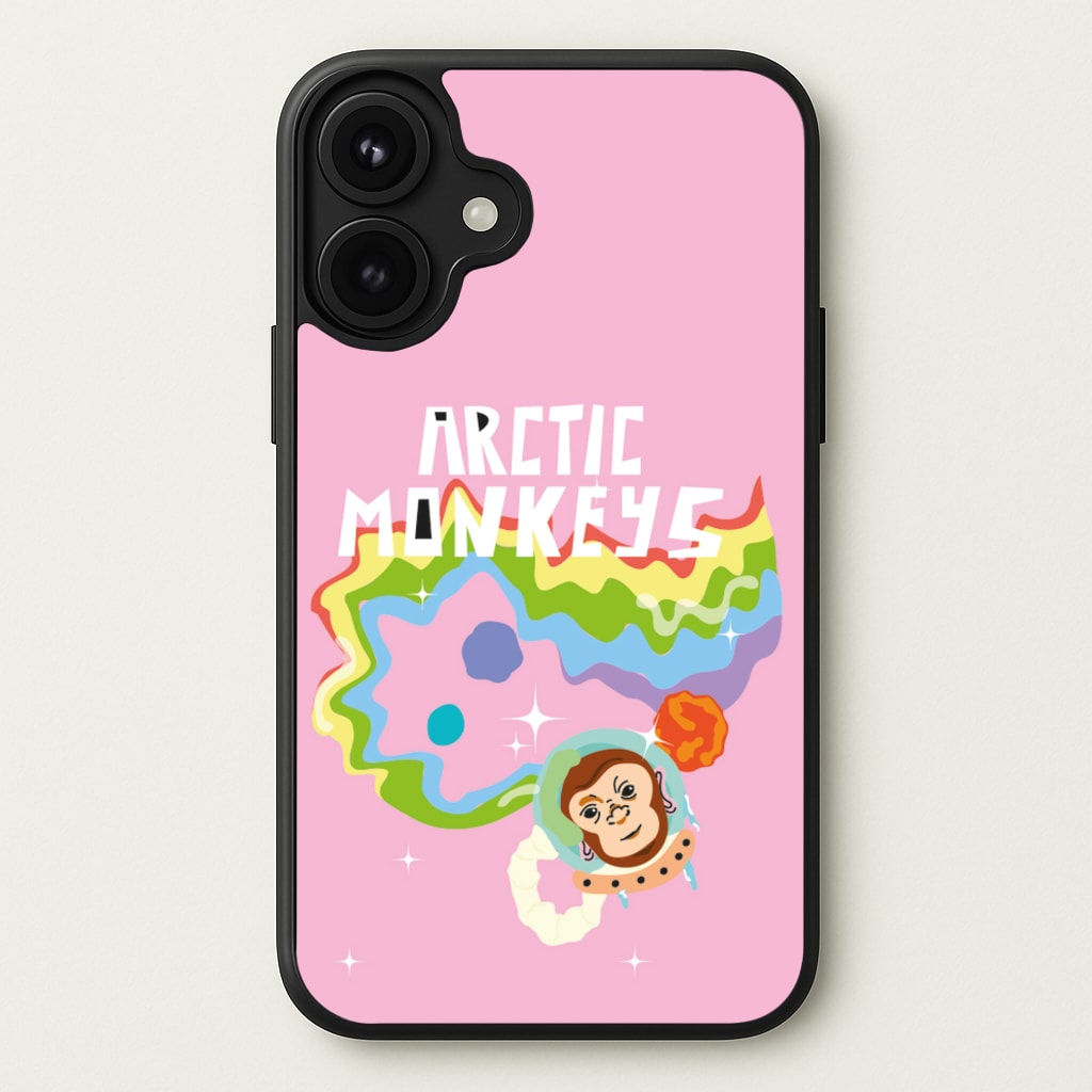A Monkeys - Pink Phone Case for iPhone 17