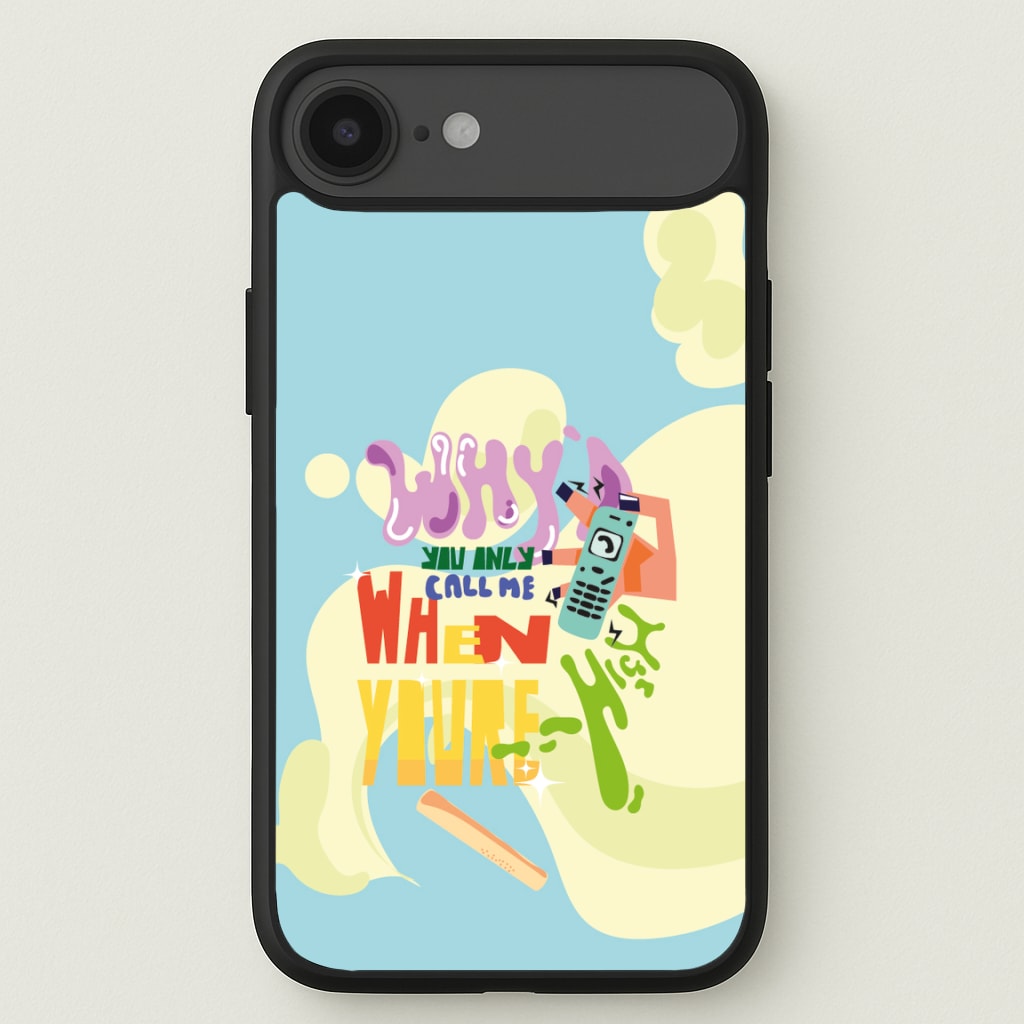 Why'd you only call me when you're high - Arctic Monkeys Phone Case for iPhone 17 Air