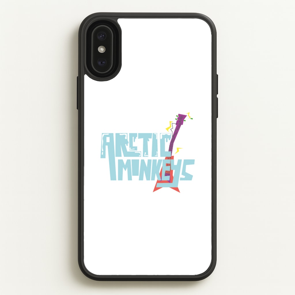 Guitar - Arctic Monkeys Phone Case for iPhone XS Max