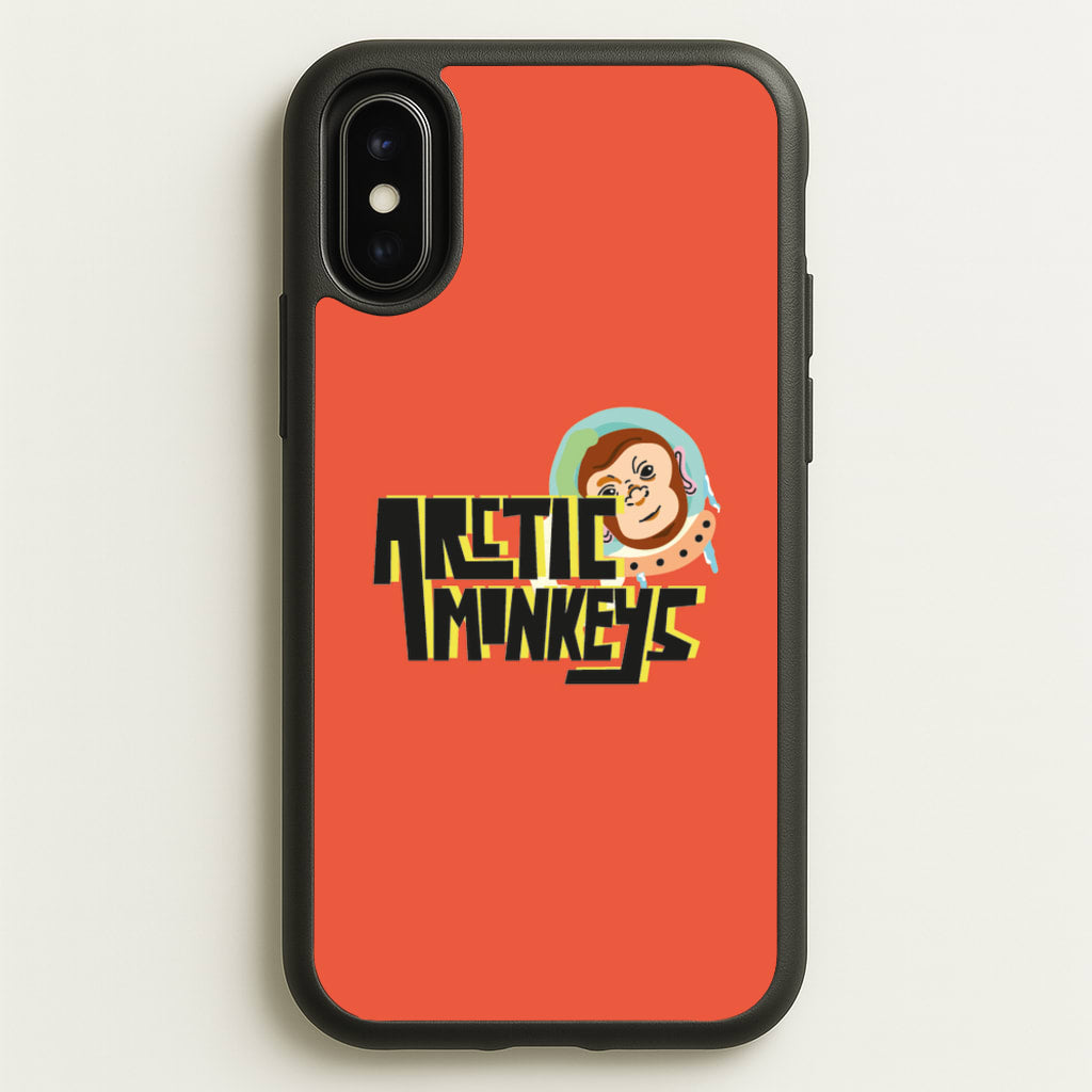 Space Monkey - Arctic Monkeys Phone Case for iPhone X / XS