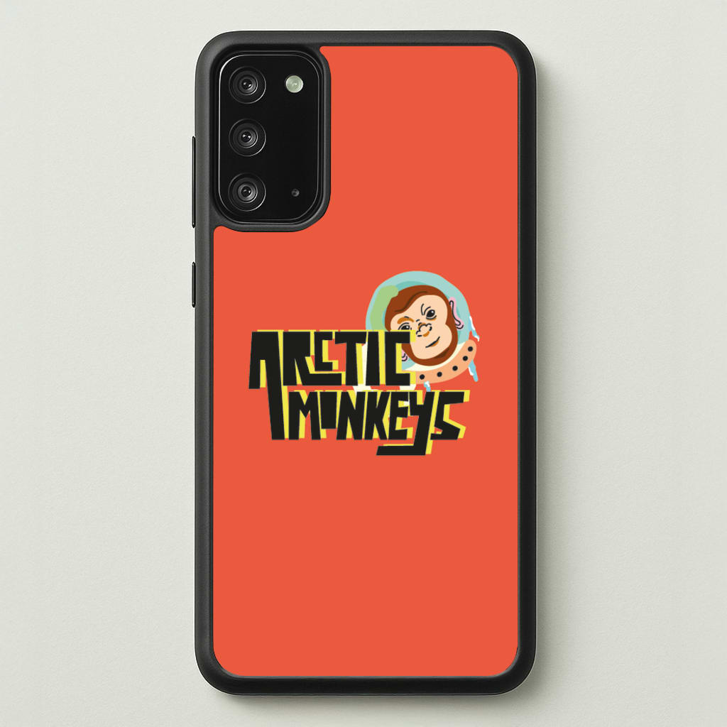 Space Monkey - Arctic Monkeys Phone Case for Galaxy Note 20