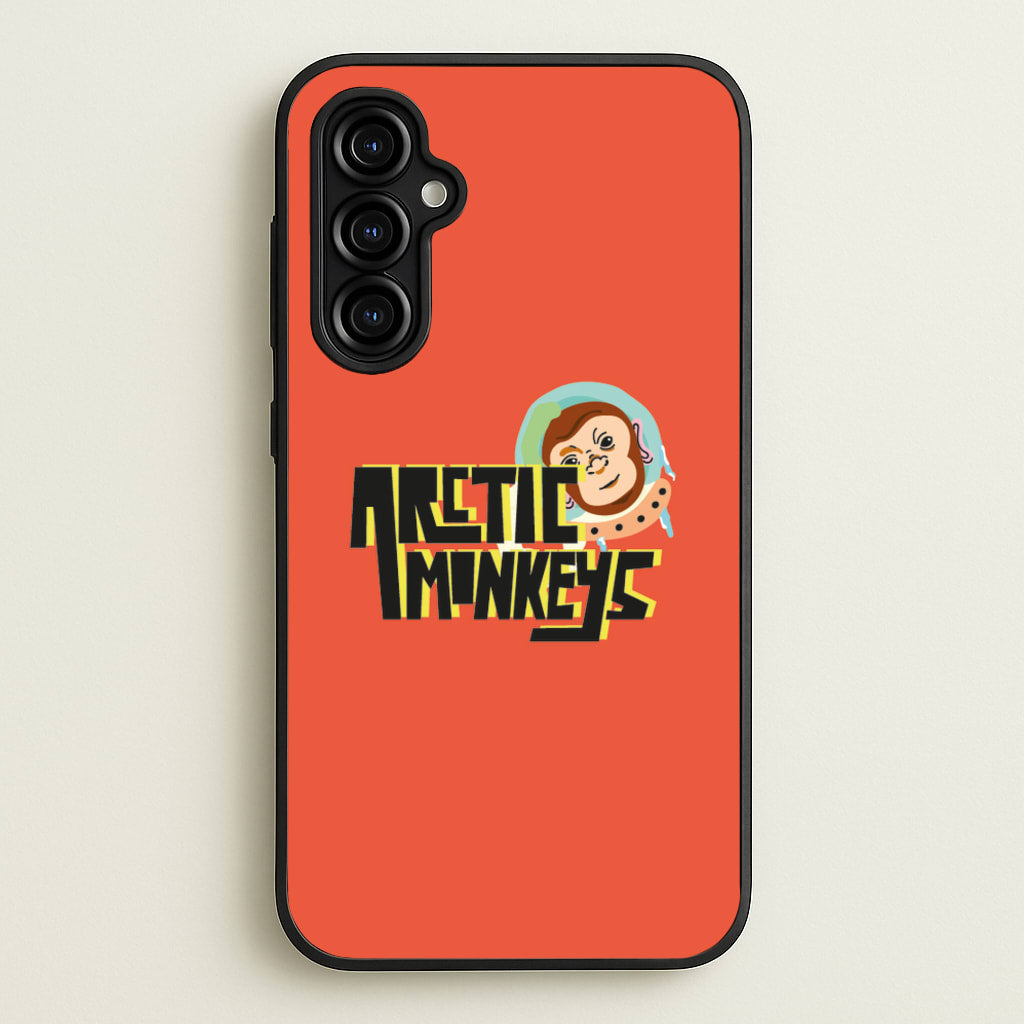 Space Monkey - Arctic Monkeys Phone Case for Galaxy A54