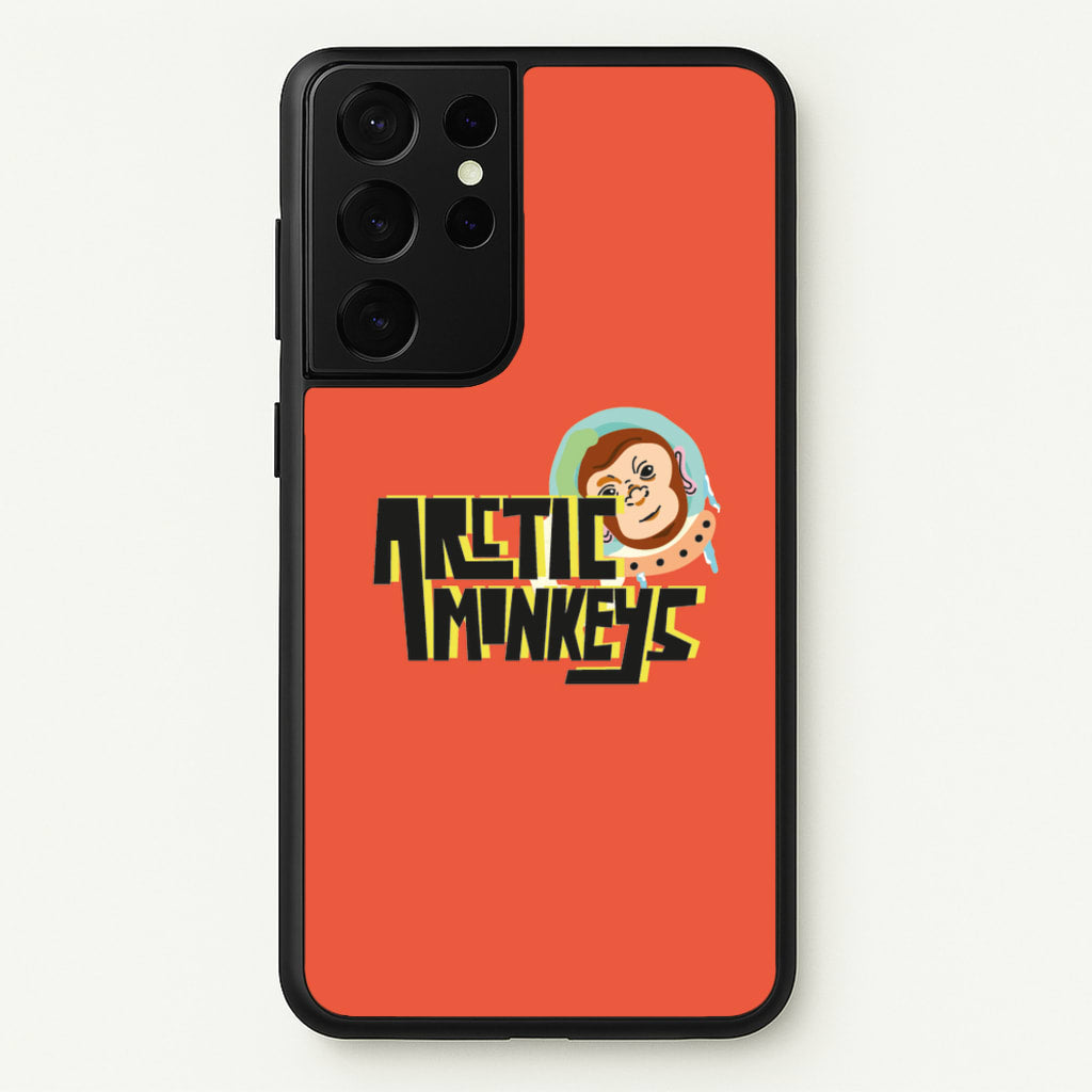 Space Monkey - Arctic Monkeys Phone Case for Galaxy S21 Ultra