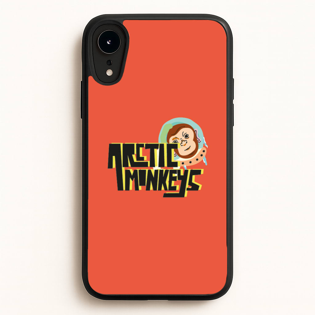 Space Monkey - Arctic Monkeys Phone Case for iPhone XR