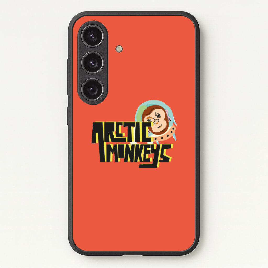 Space Monkey - Arctic Monkeys Phone Case for Galaxy S24