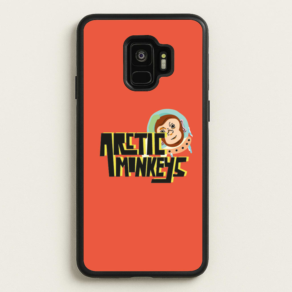 Space Monkey - Arctic Monkeys Phone Case for Galaxy S9