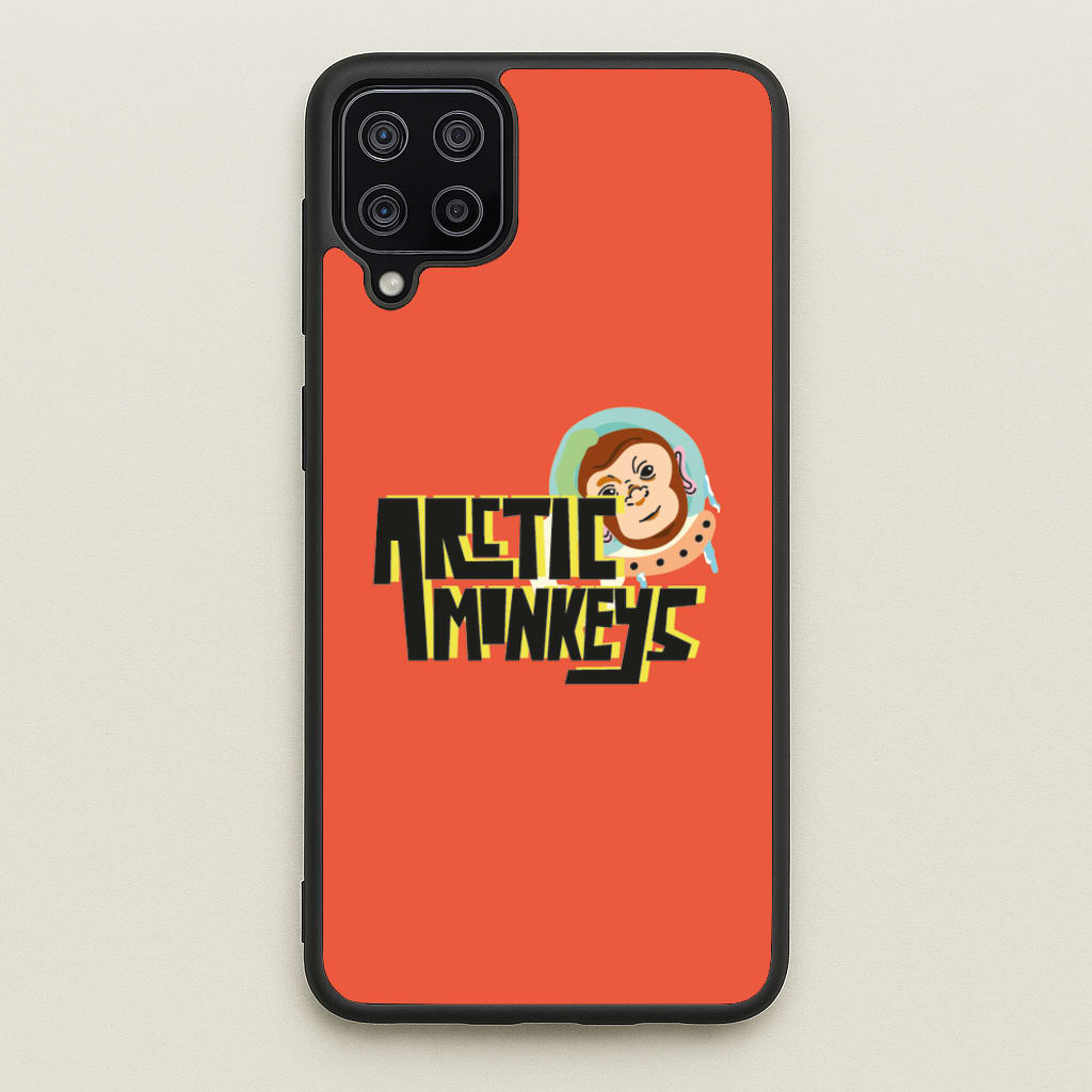 Space Monkey - Arctic Monkeys Phone Case for Galaxy A12