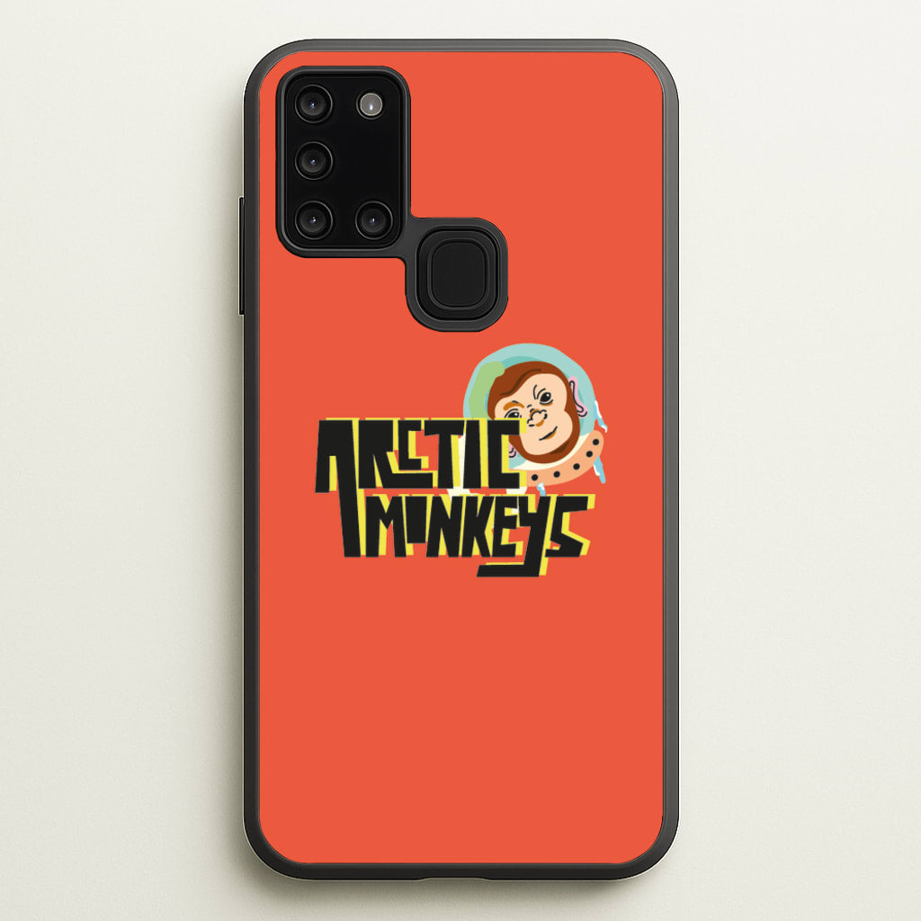 Space Monkey - Arctic Monkeys Phone Case for Galaxy A21s