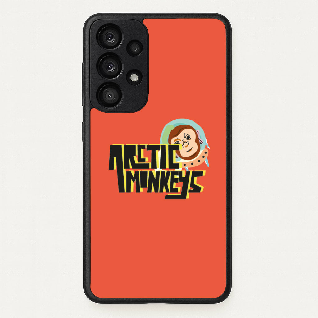 Space Monkey - Arctic Monkeys Phone Case for Galaxy A33