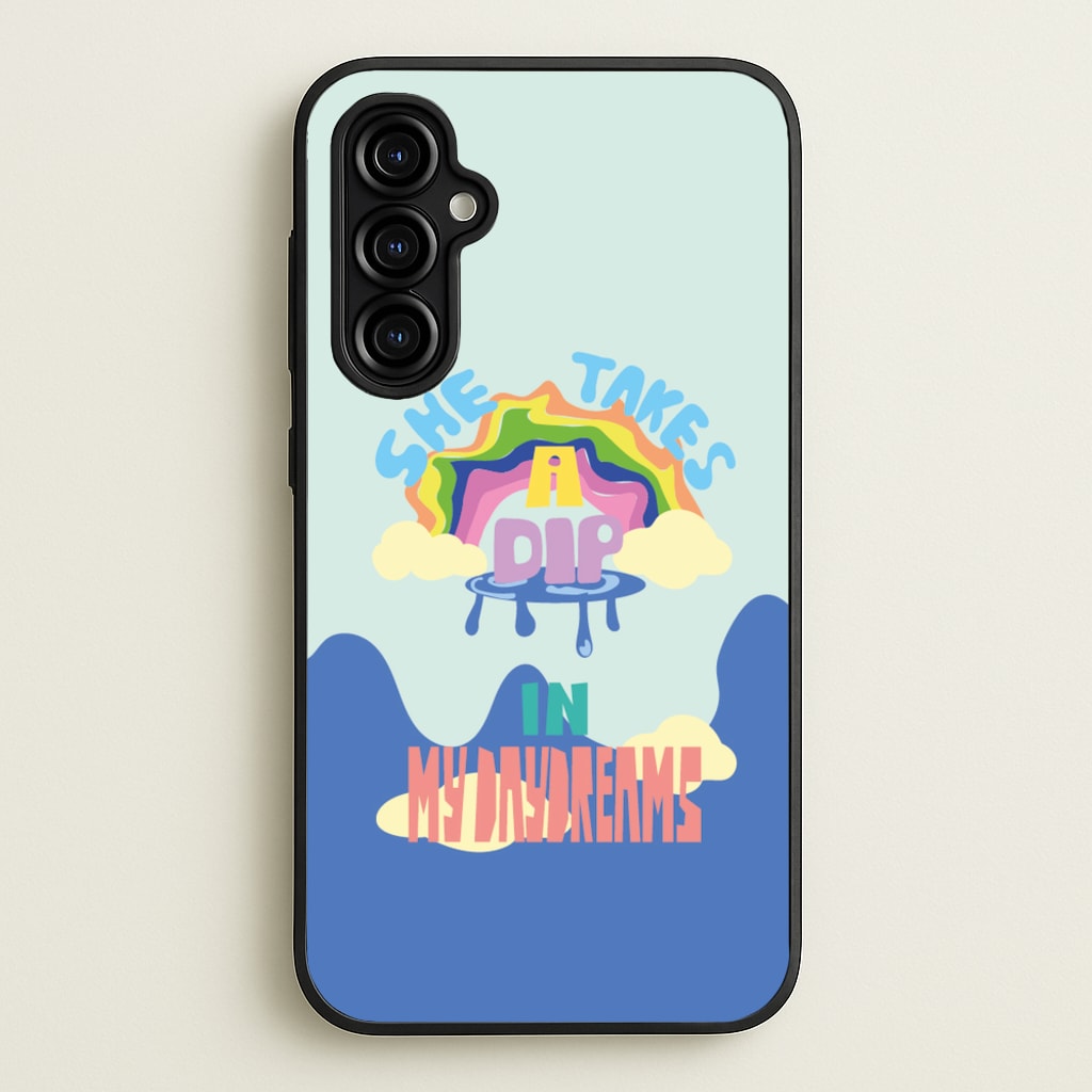 She takes a dip in my daydreams - Arctic Monkeys Phone Case for Galaxy A54