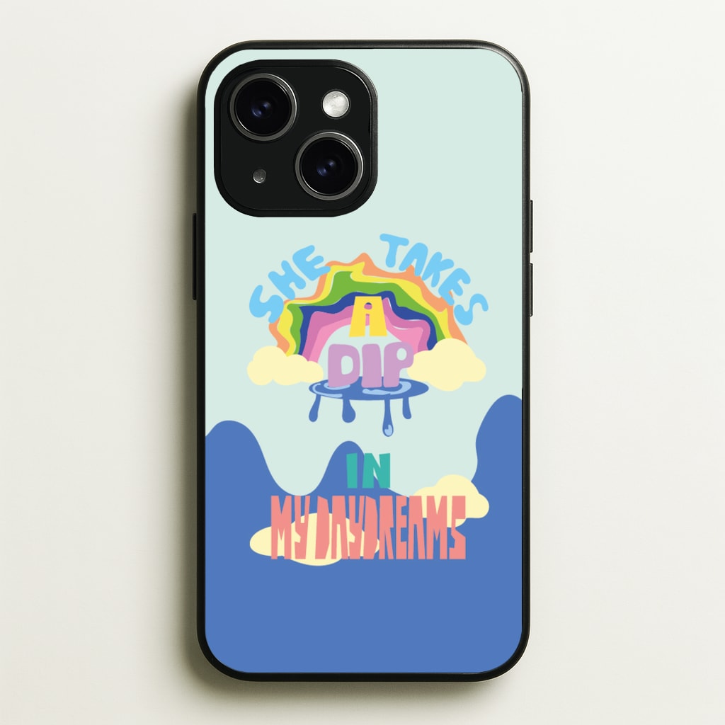 She takes a dip in my daydreams - Arctic Monkeys Phone Case for iPhone 15