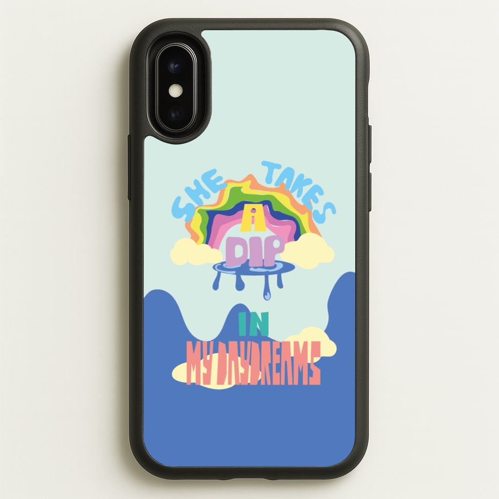 She takes a dip in my daydreams - Arctic Monkeys Phone Case for iPhone X / XS