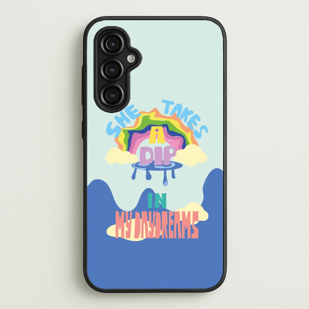 She takes a dip in my daydreams - Arctic Monkeys Phone Case for Galaxy A14